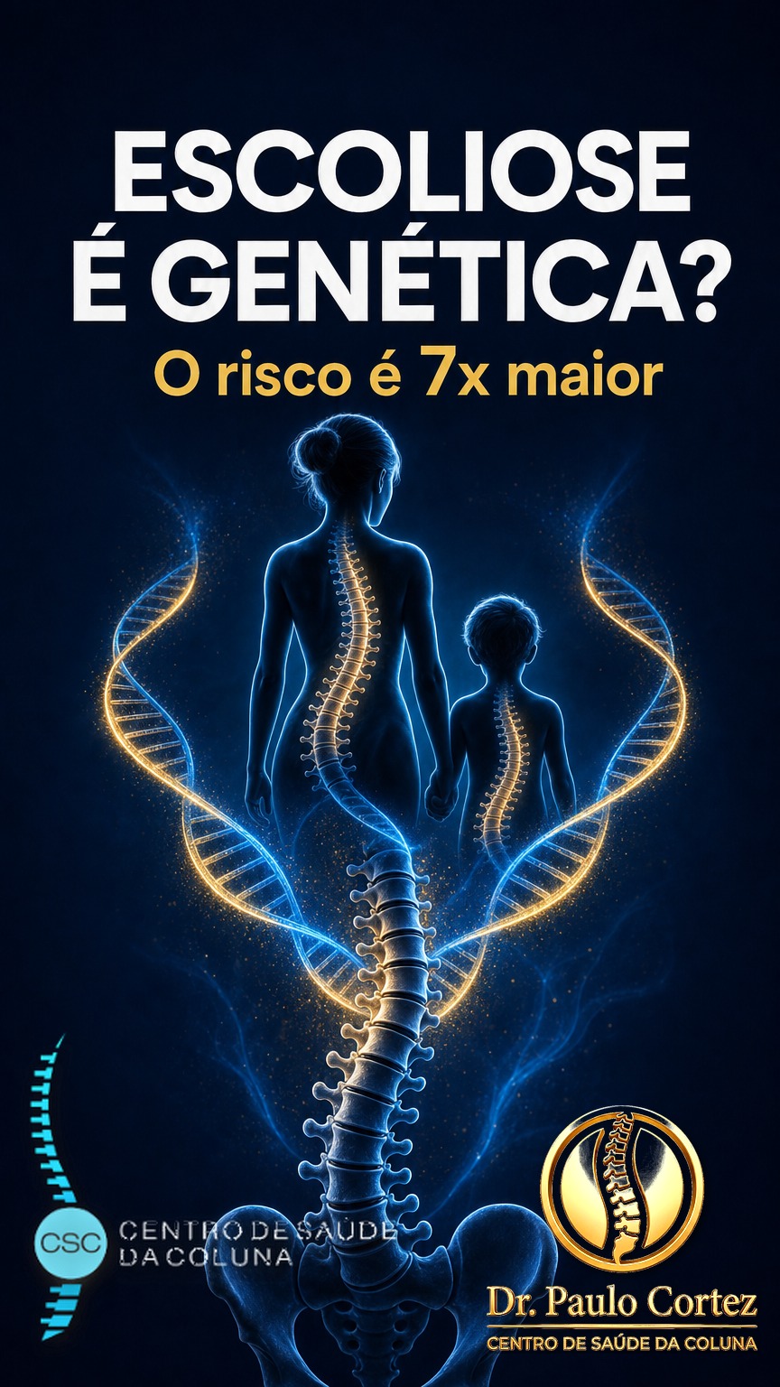 Escoliose é genética? O que a ciência diz